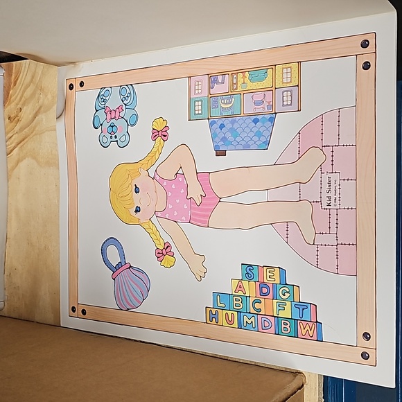 Vintage My Buddy doll paperdolls Golden books - Picture 5 of 16